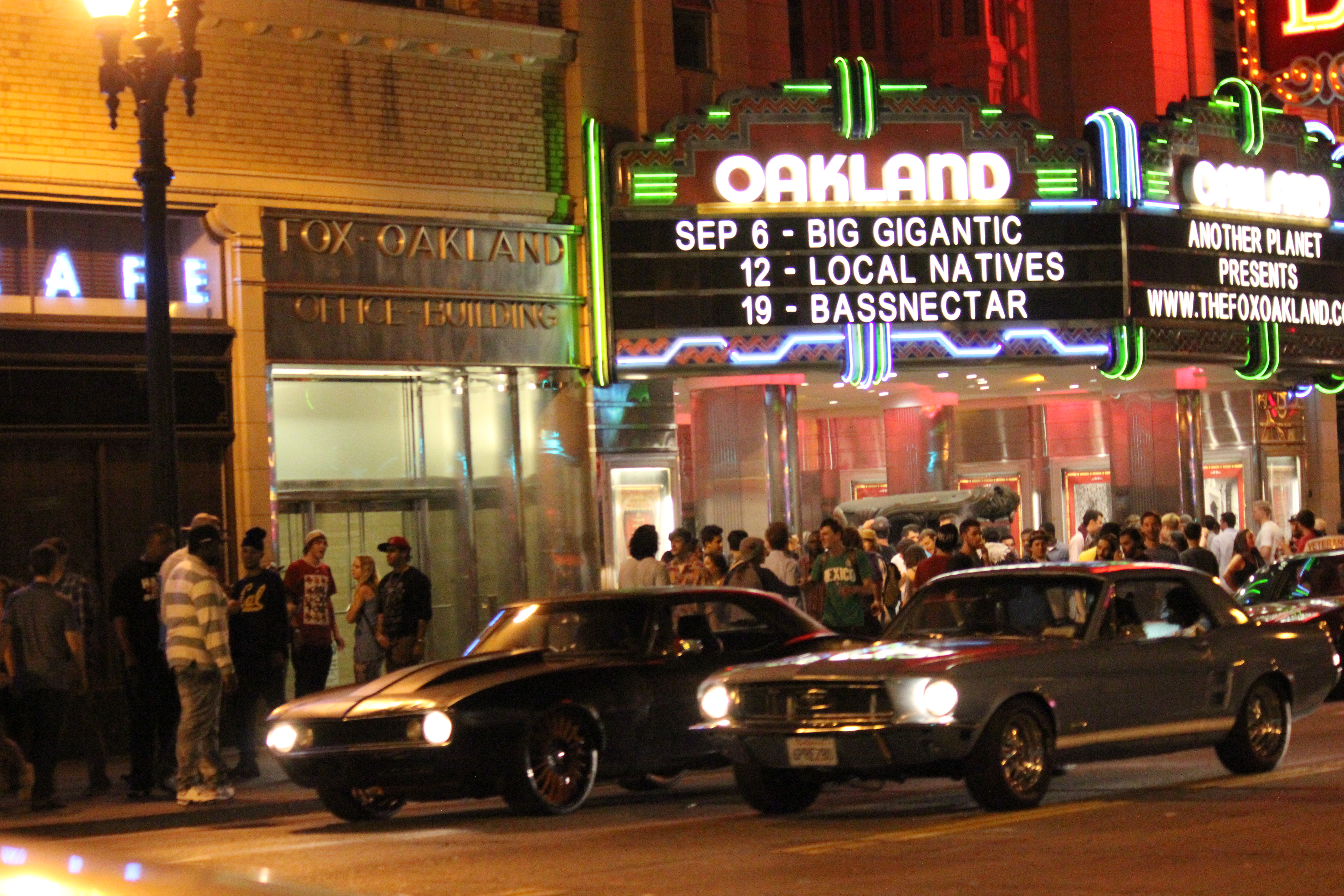 Oakland Dual at the Fox Theater