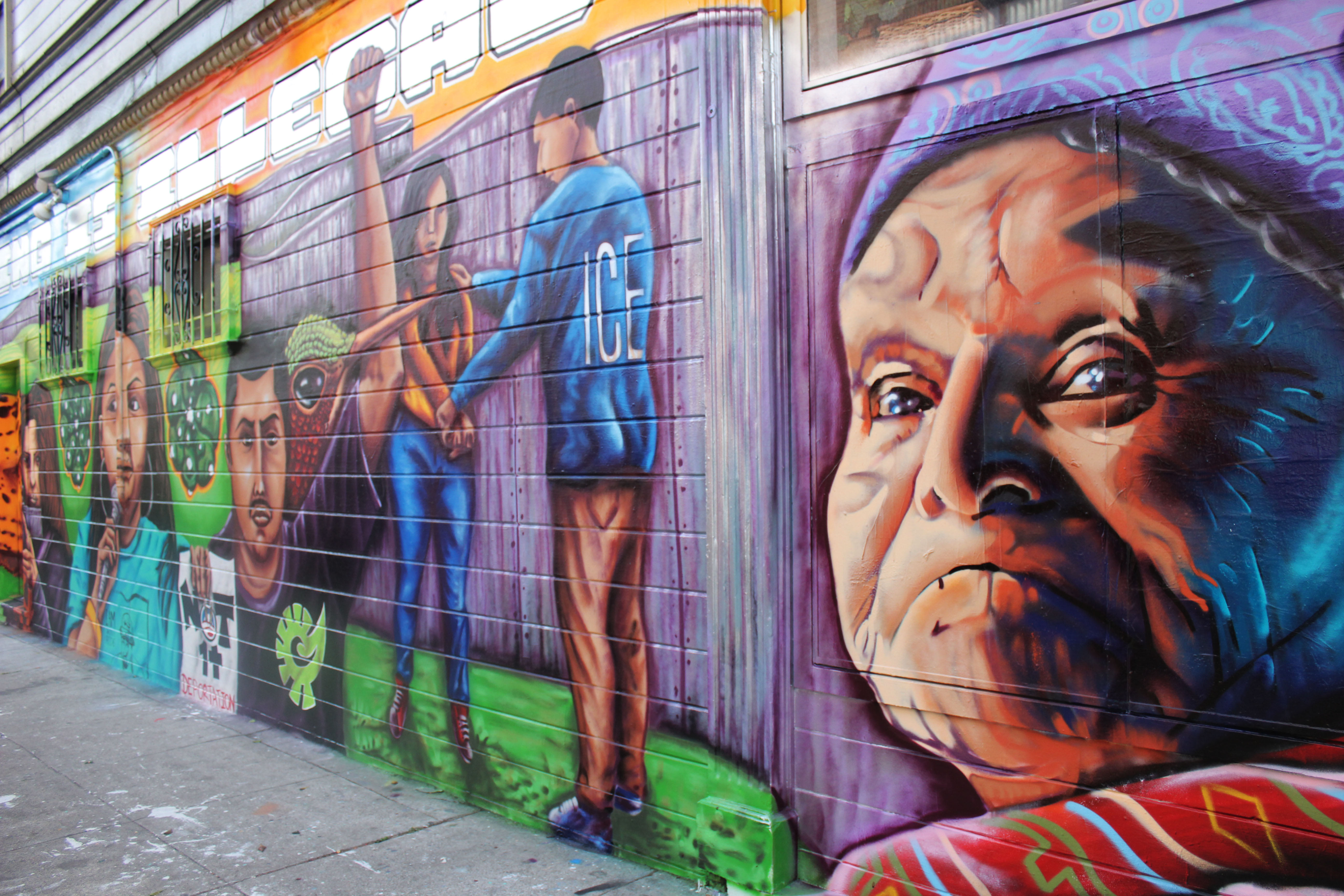 Grandma's Cafe Mural